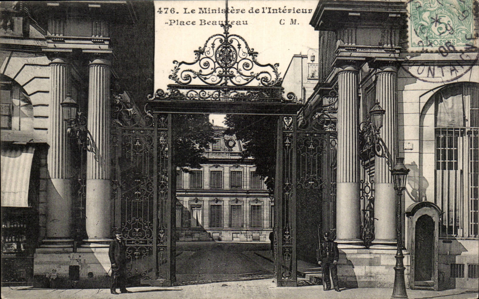 Paris CPA Ministere of the interior Places Beauvau