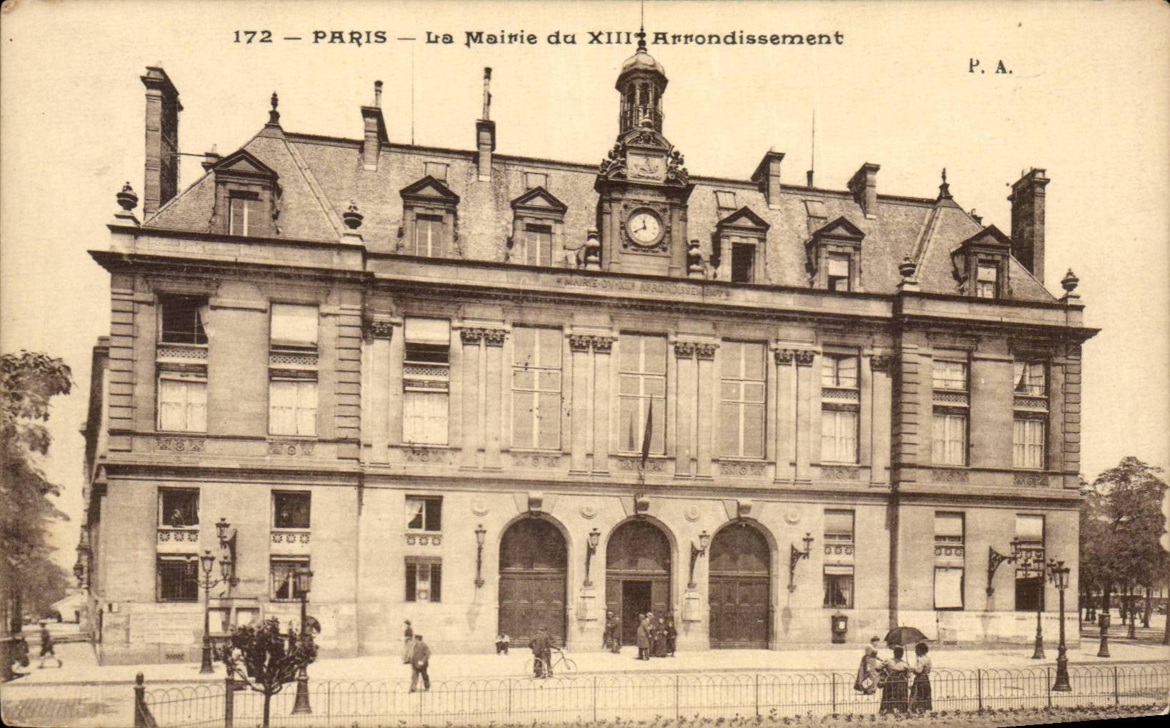 Paris CPA La marie du 13eme