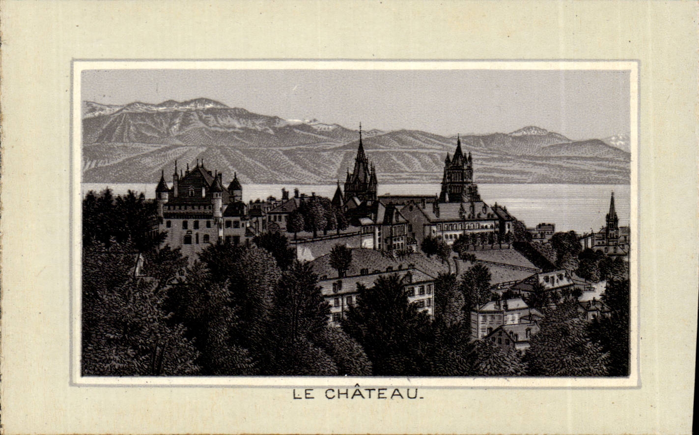 CPA Suisse Lausanne Le chateau