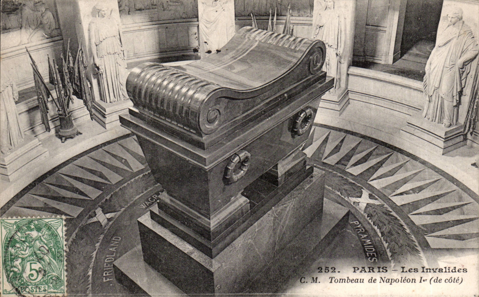 Paris CPA Hotel of Invalides the Tomb of Napoleon 1st
