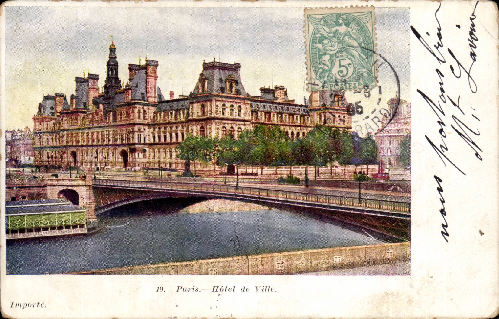 Paris CPA Hotel de ville