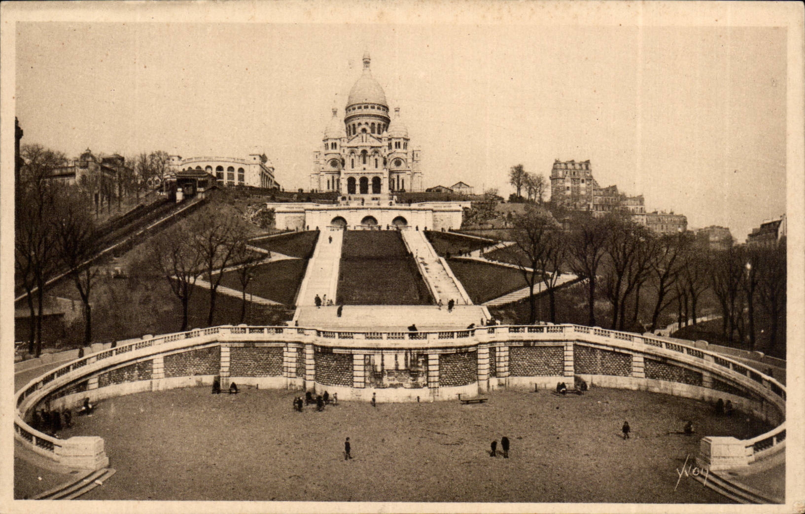 Paris CPA SAcre Coeur montmartre