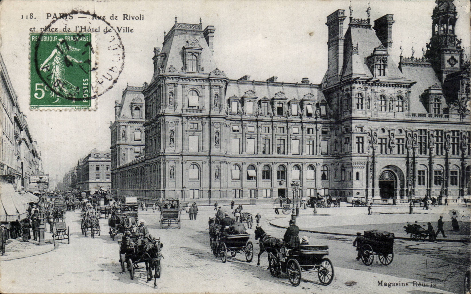 Paris CPA Hotel de ville