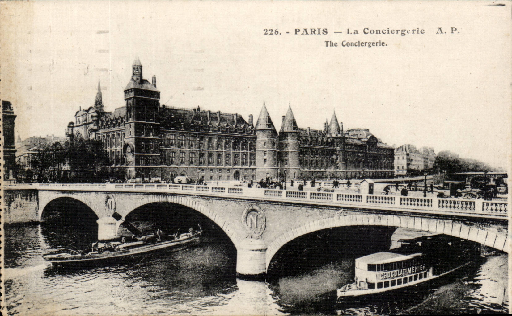 Paris CPA La Conciergerie