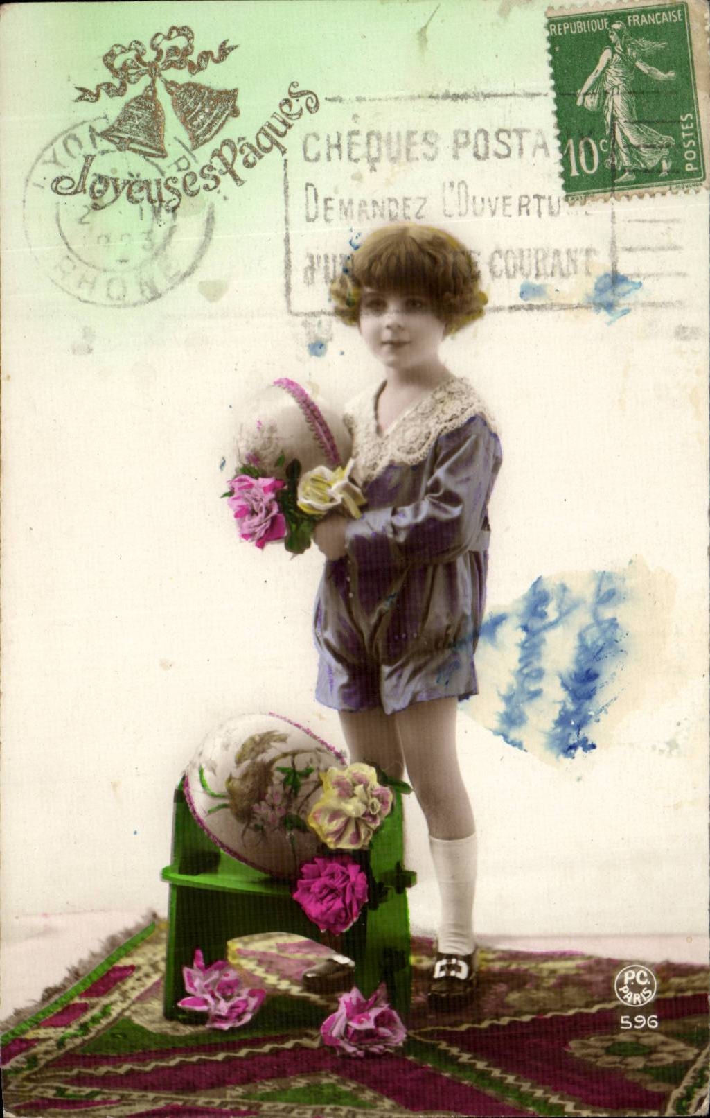 CPA Fantasy Child Easter Easter