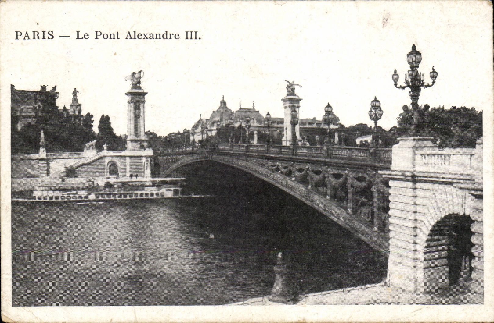 Paris CPA Bridge Alexandre III