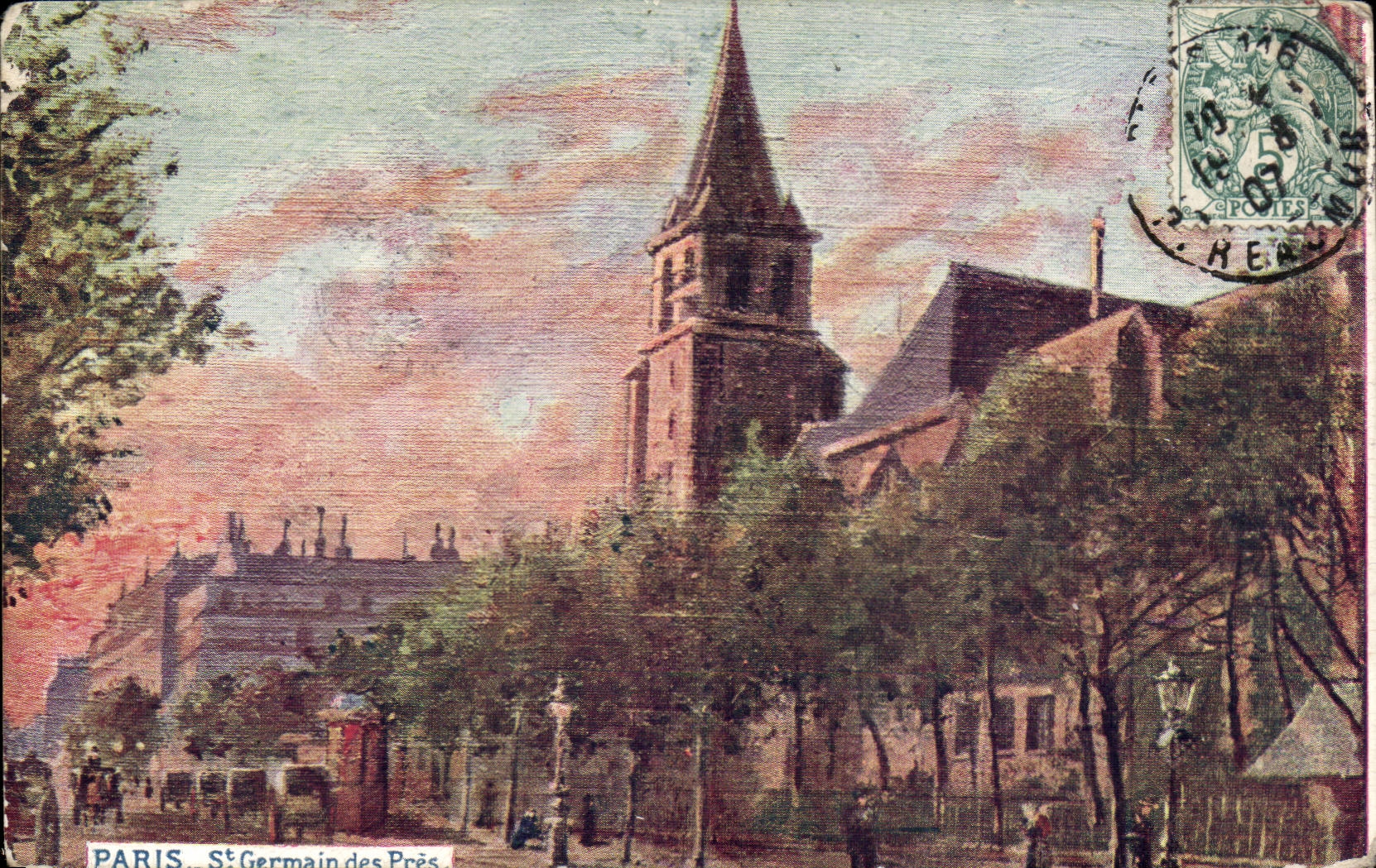 Paris CPA Saint Germain of Near