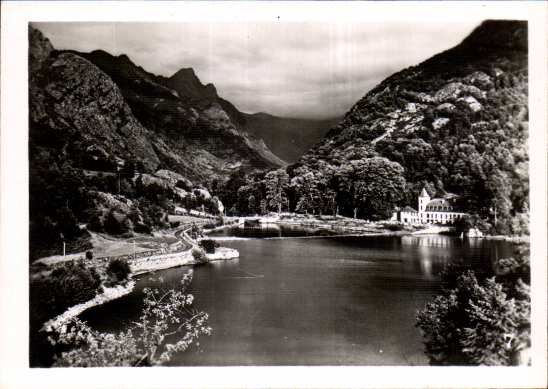 CPSM Ax the Thermal baths Lake Orgeix