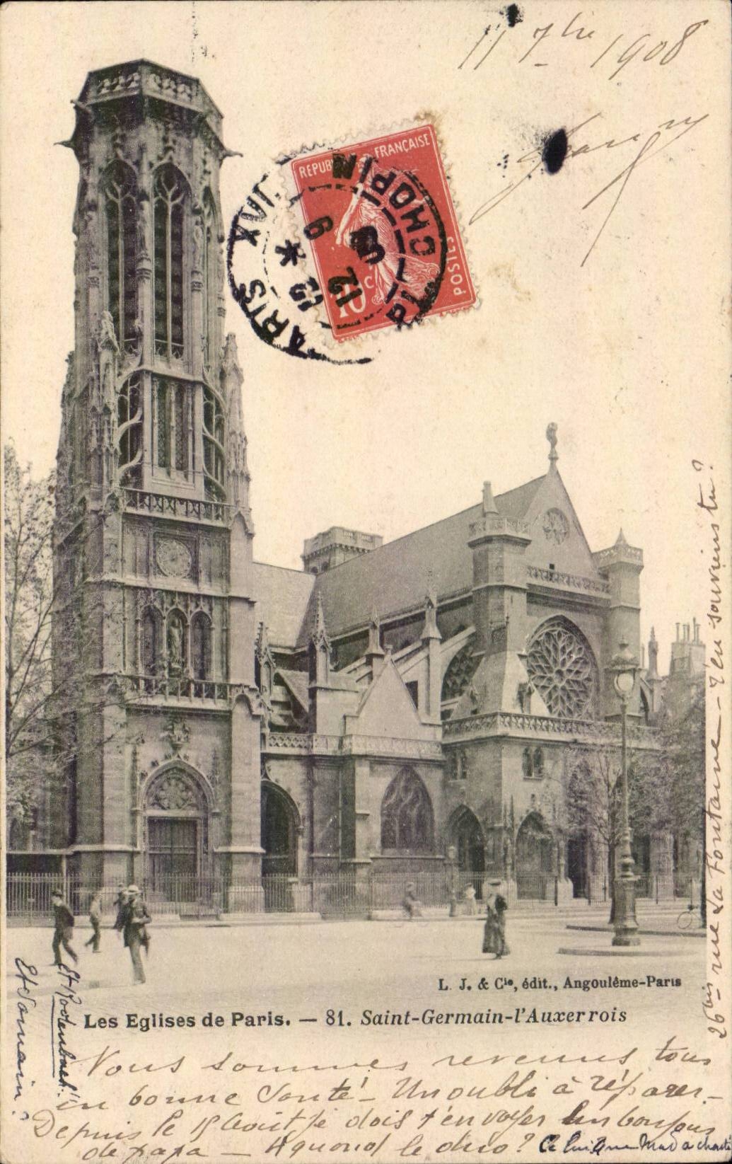 Paris CPA Saint Germain l'auxerrois