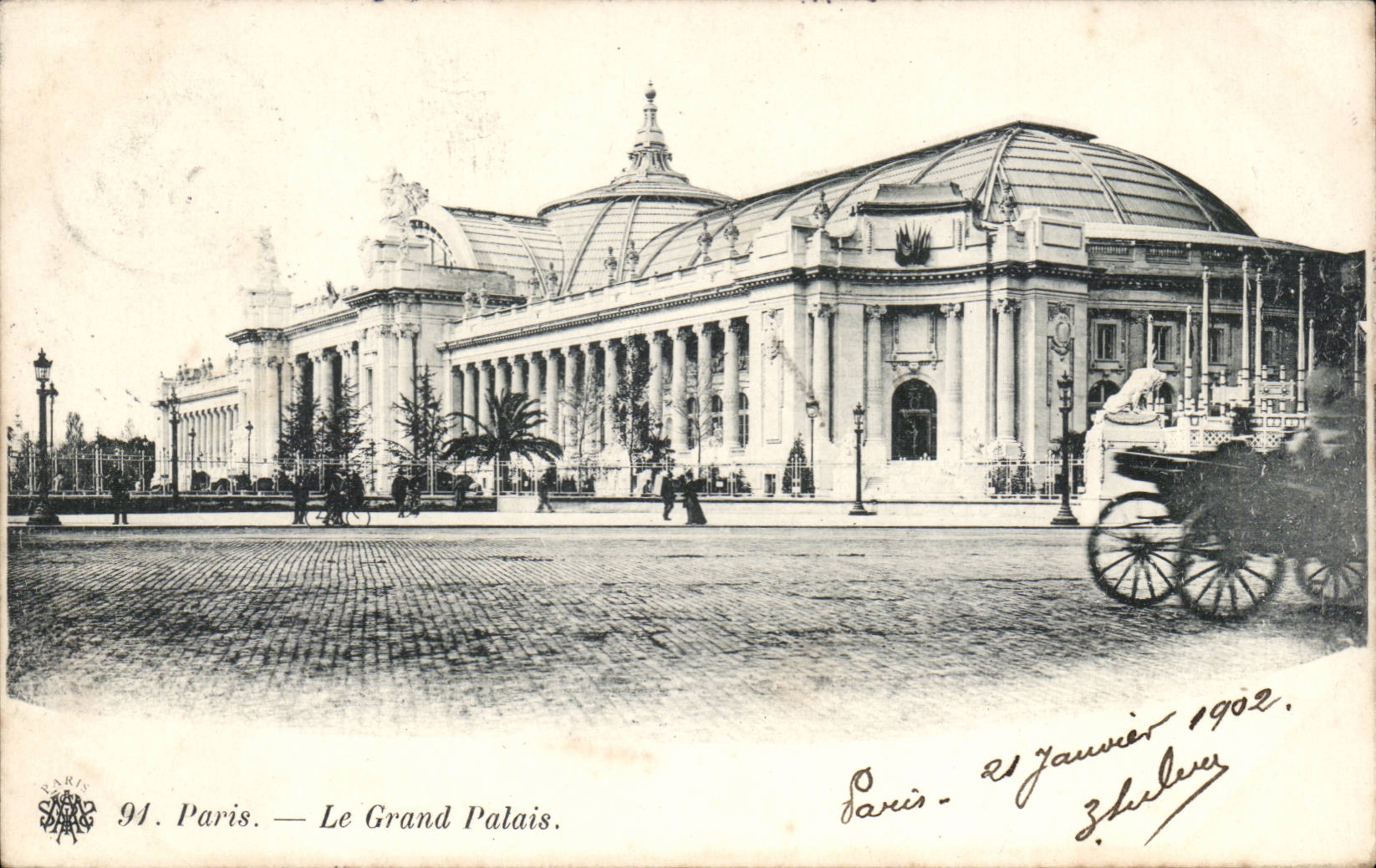 Paris CPA the Grand Palais