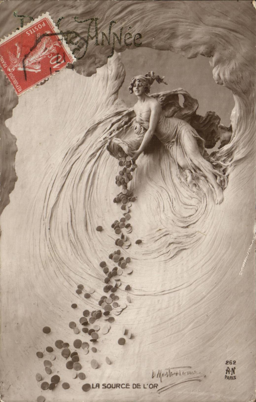 CPA Fantasy Happy New Year the source of gold