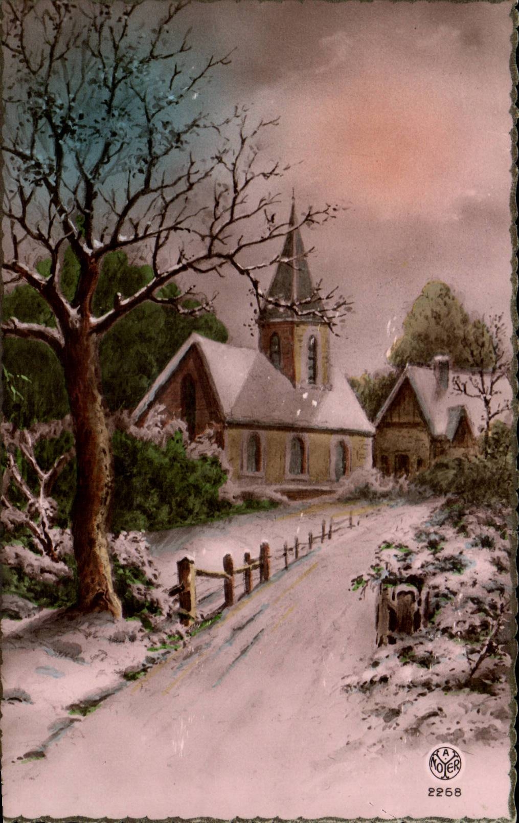 CPA Fantasy Landscape under snow