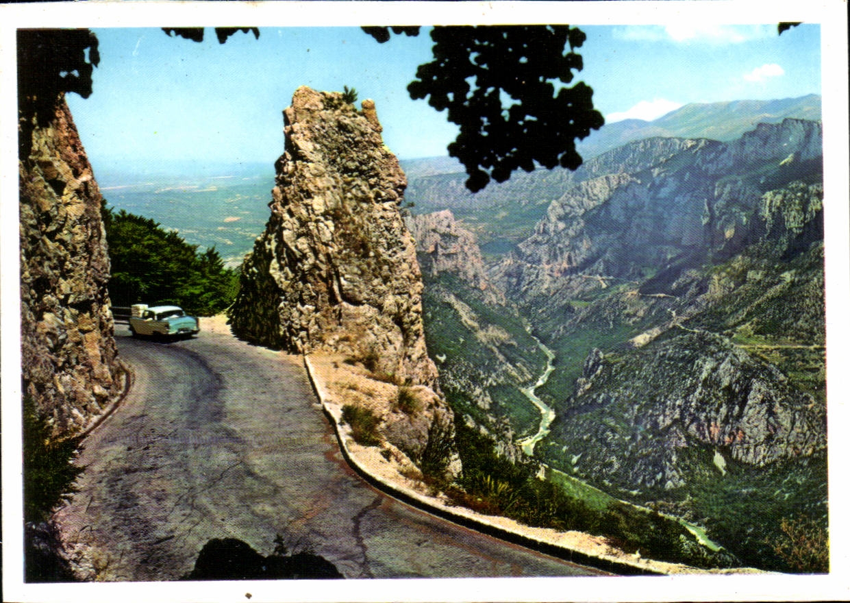 CPSM Gorges du Verdon Cirque de Vaumale