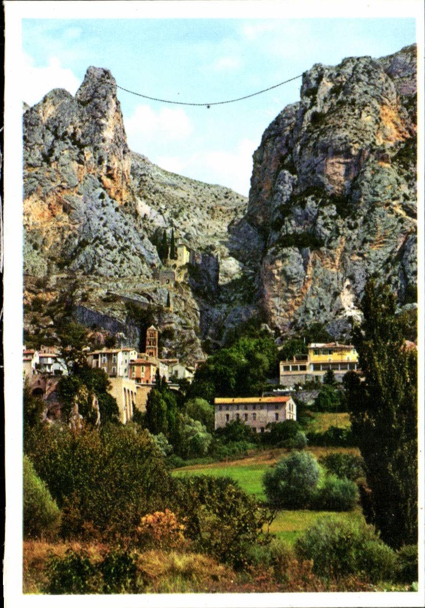 CPSM Gorges du Verdon Moustiers Sainte Marie