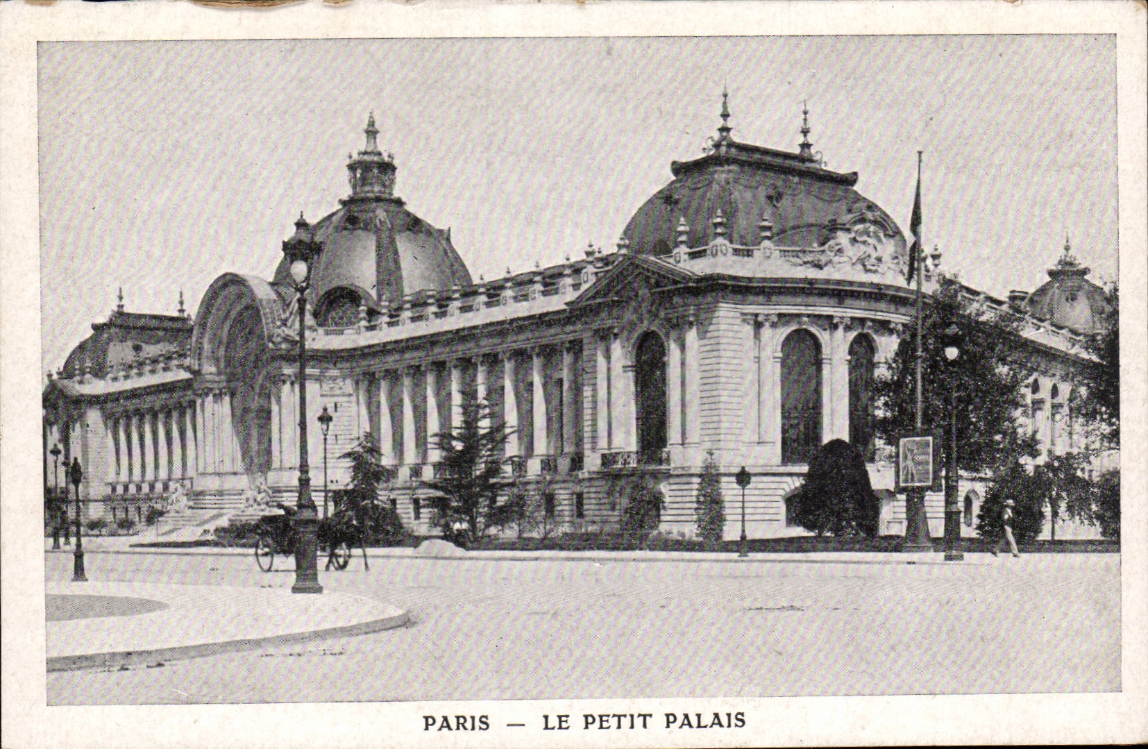 Paris CPA the small palace
