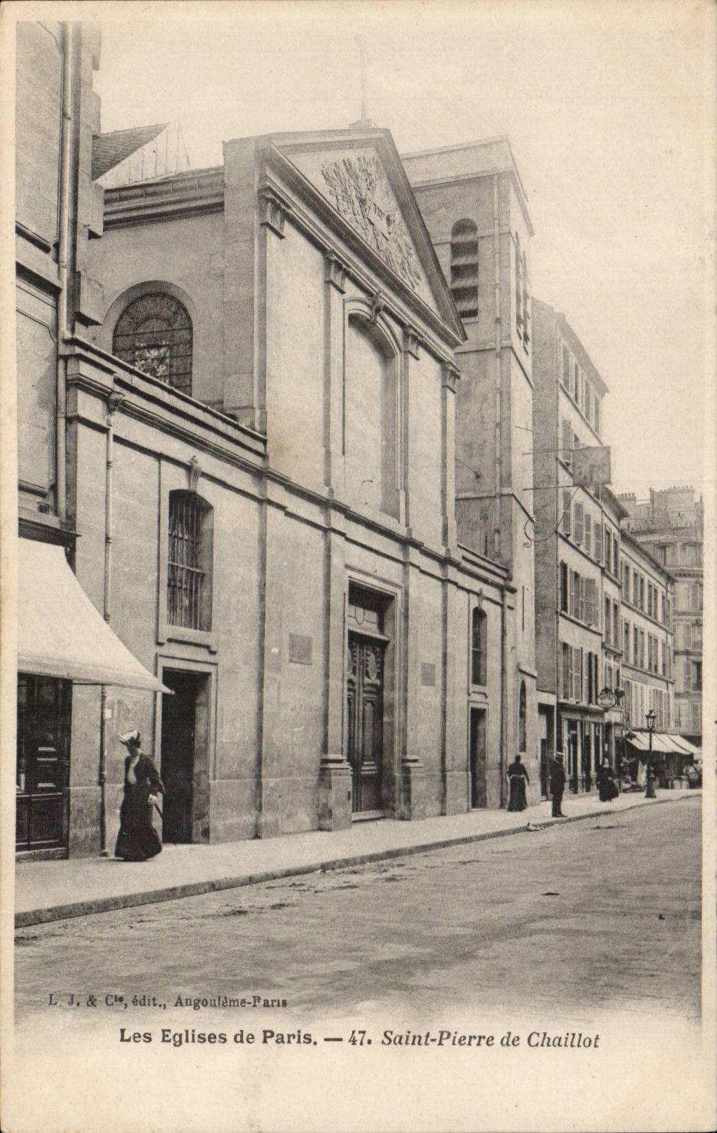 Paris CPA Saint Pierre of Chaillot