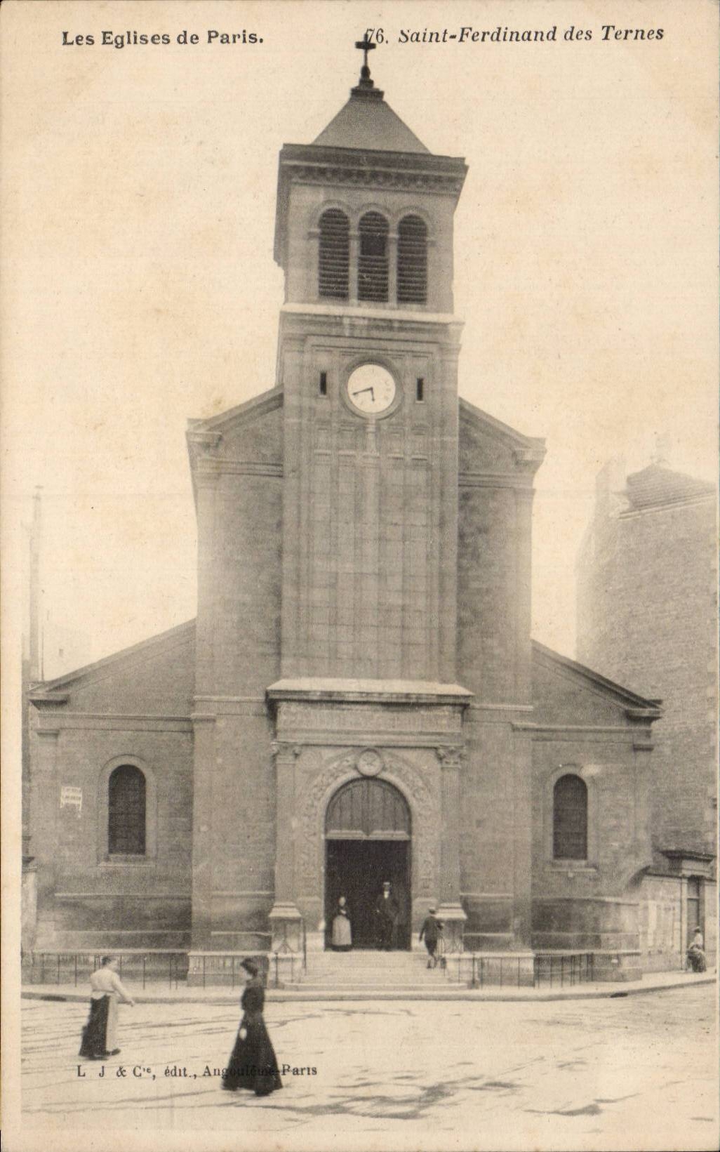 Paris CPA Saint Ferdinand of the Terns