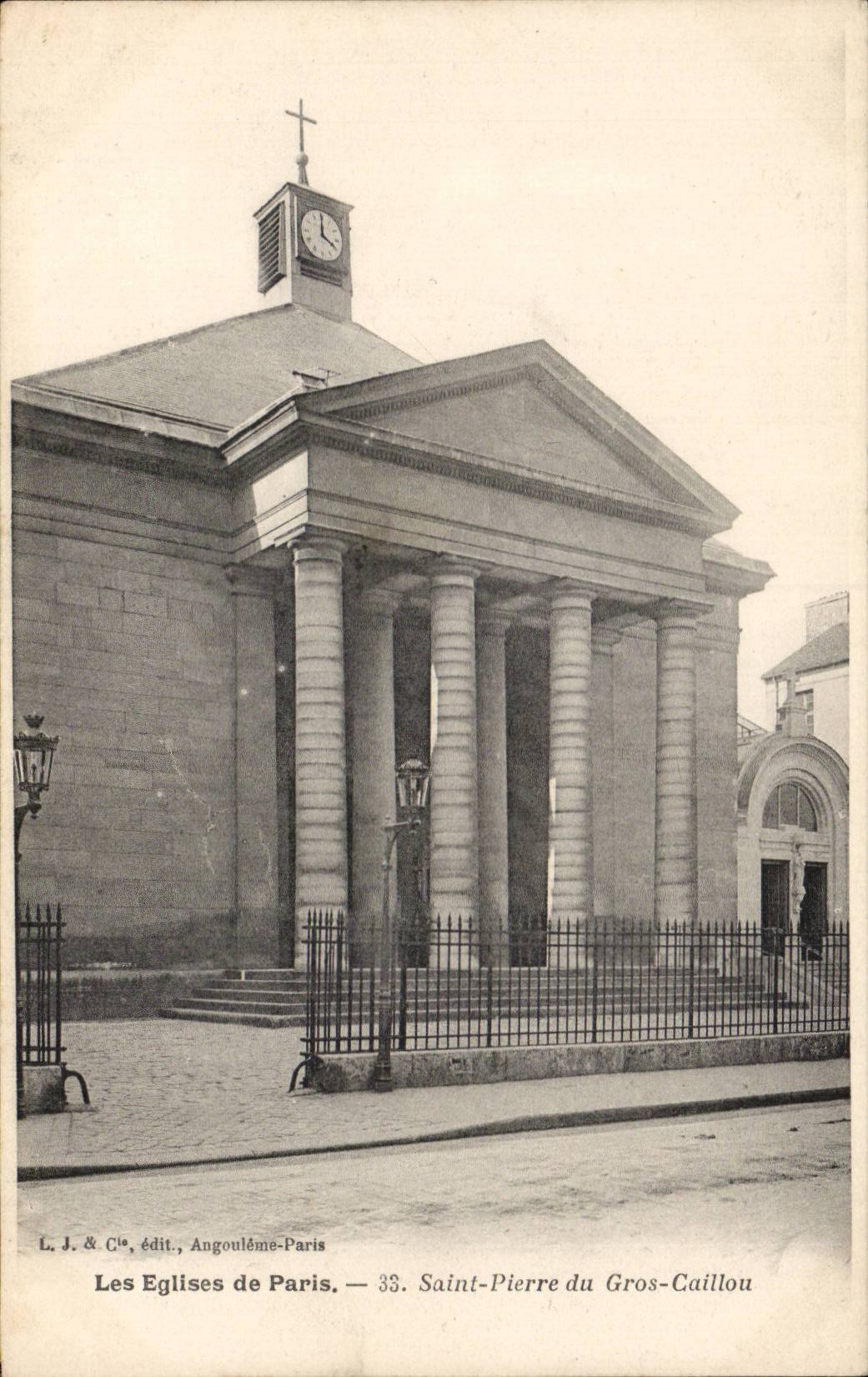 Paris CPA Saint Pierre du gros caillou