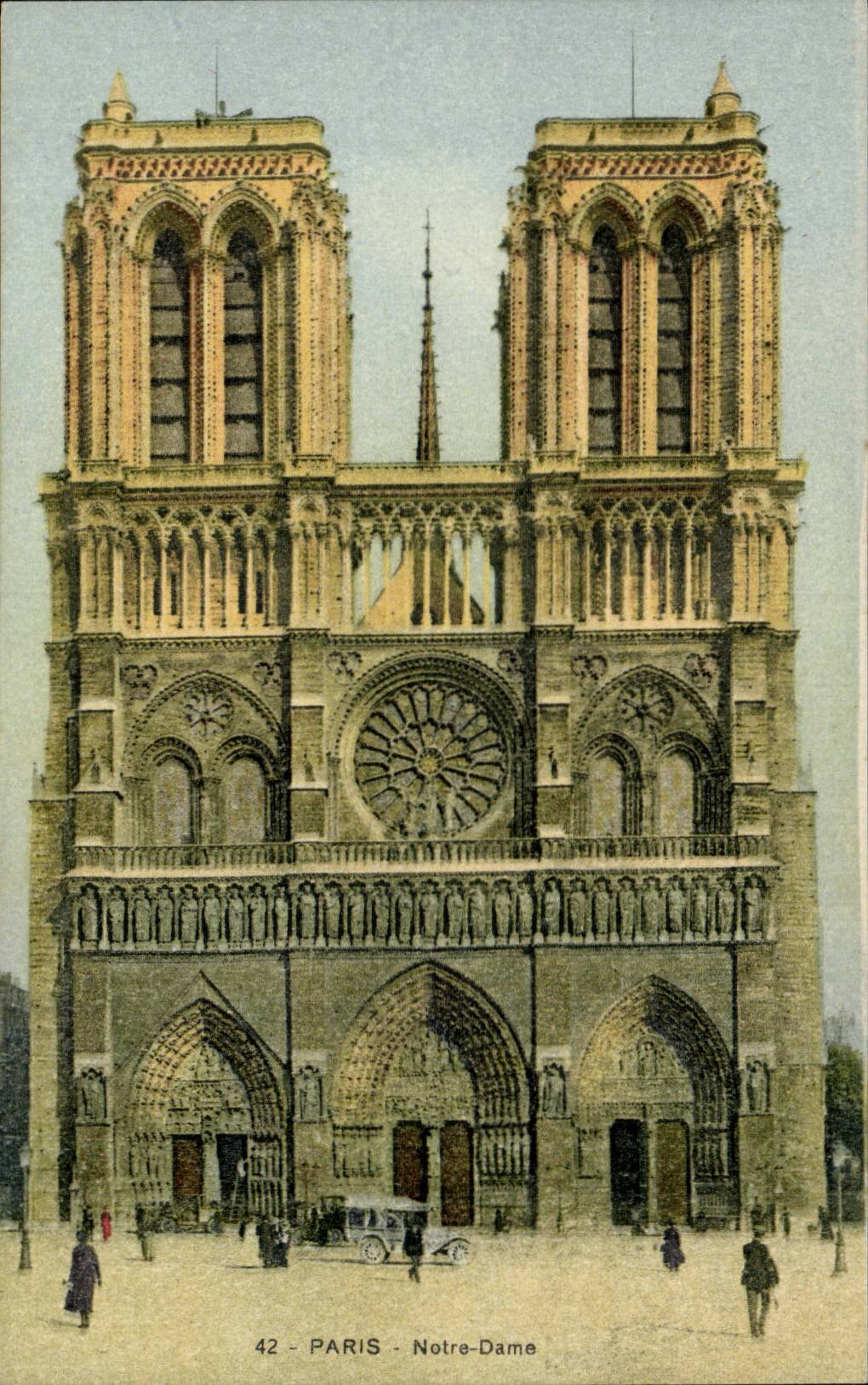 Paris CPA Notre DAme
