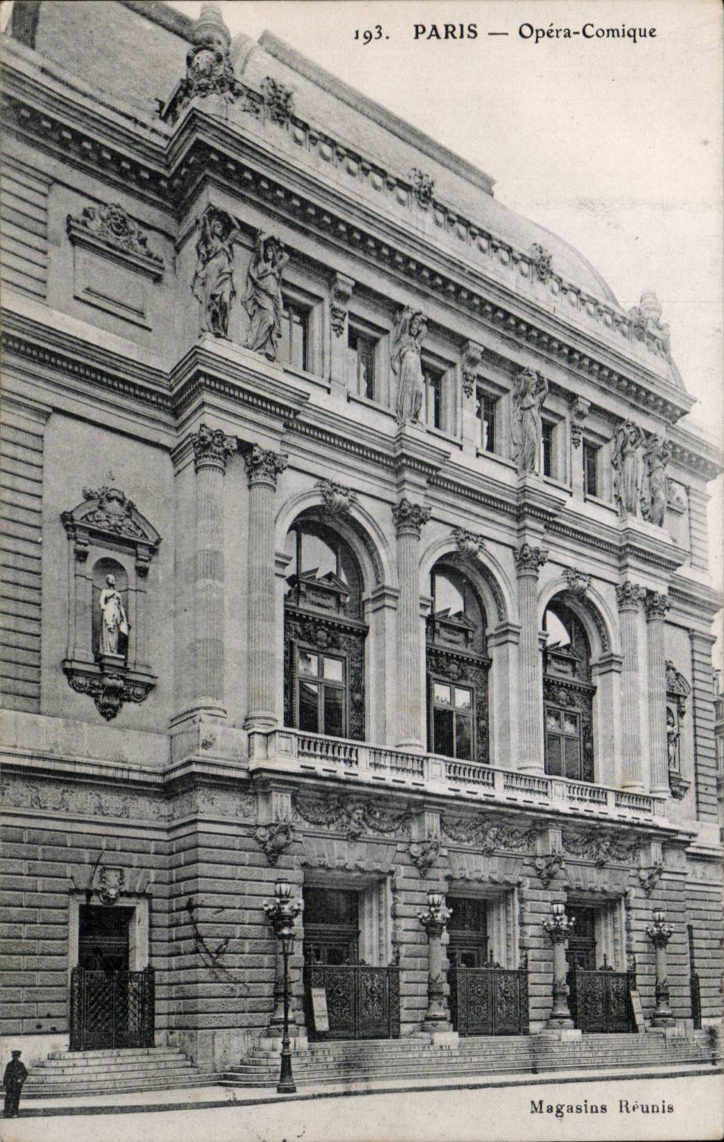 Paris CPA Opera Comique