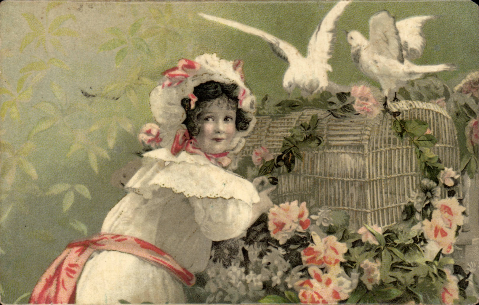 CPA Fantasy Child Doves