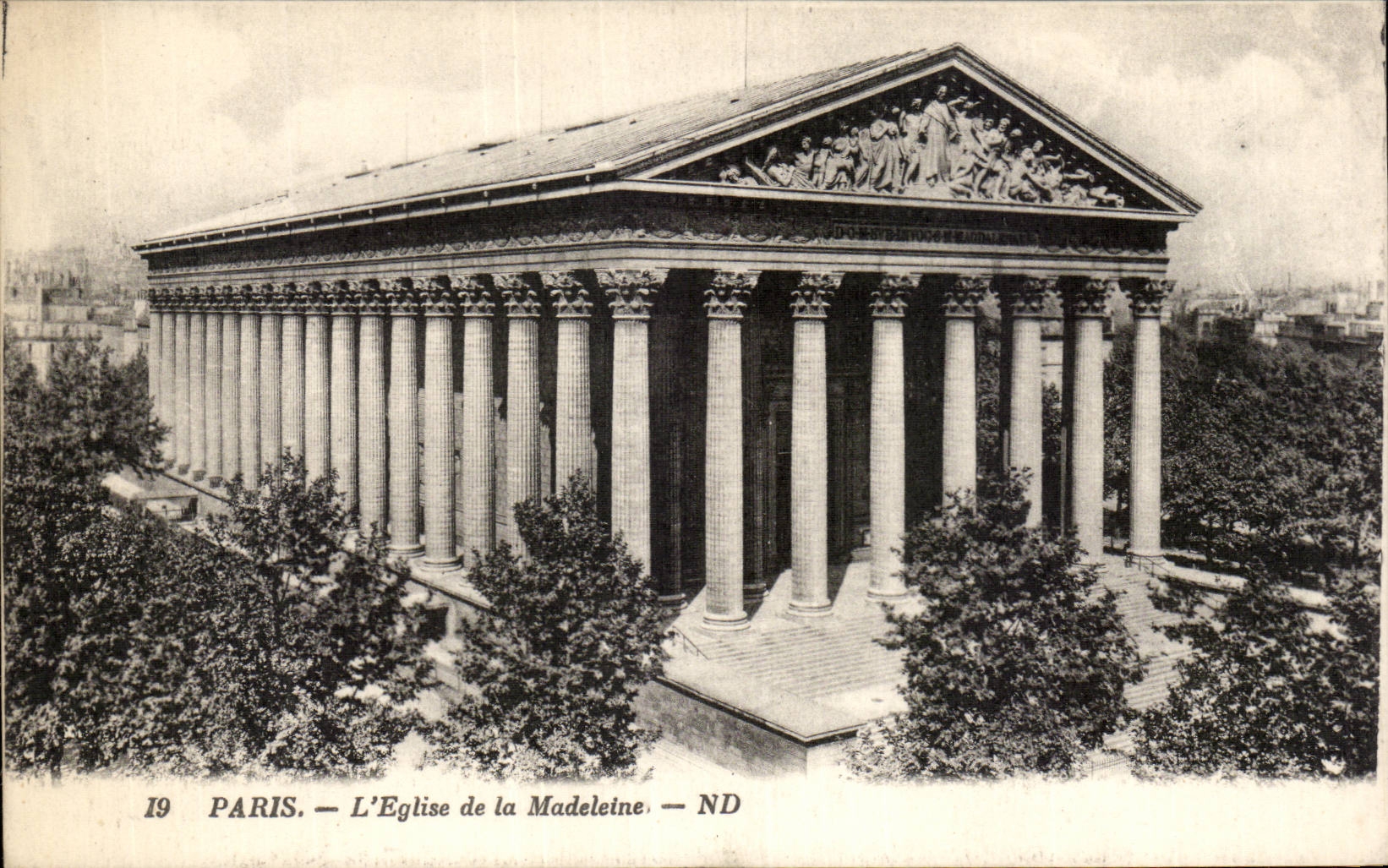 Paris CPA Church of the Madeleine