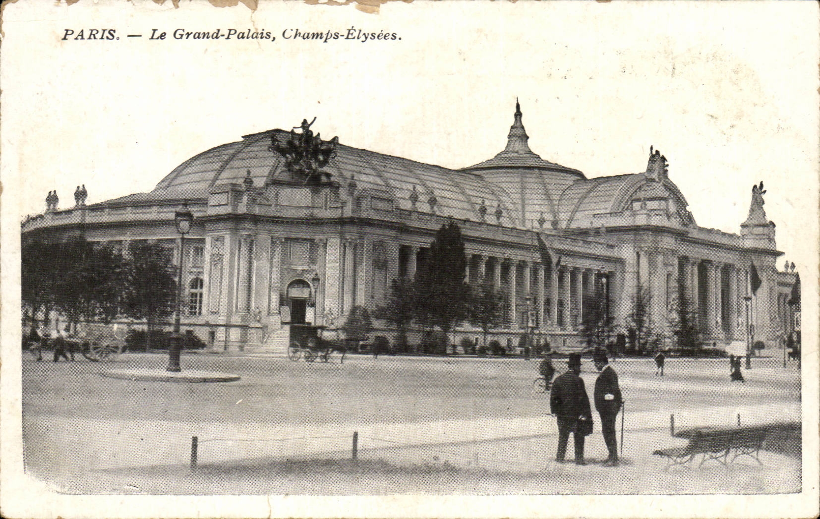 Paris CPA the Grand Palais Champs Elysees