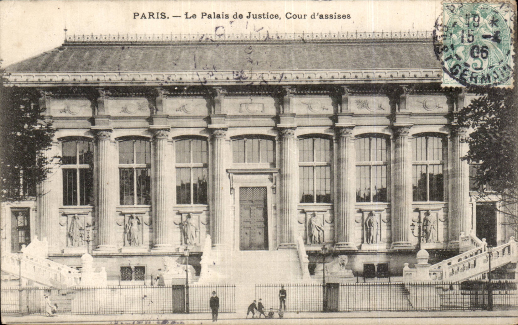 Paris CPA Palais de justice Cour d'assises