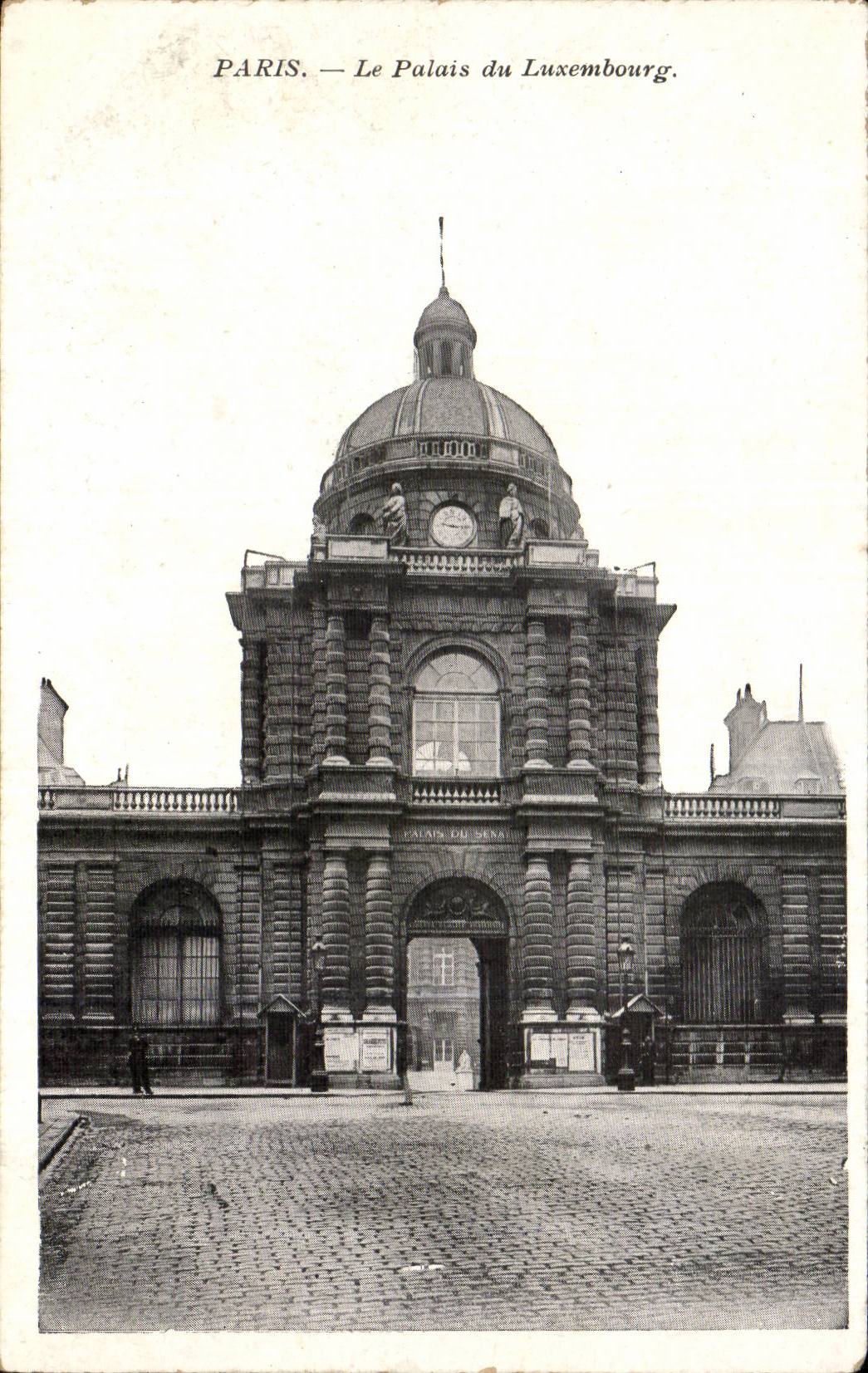 Paris CPA Palate of Luxembourg