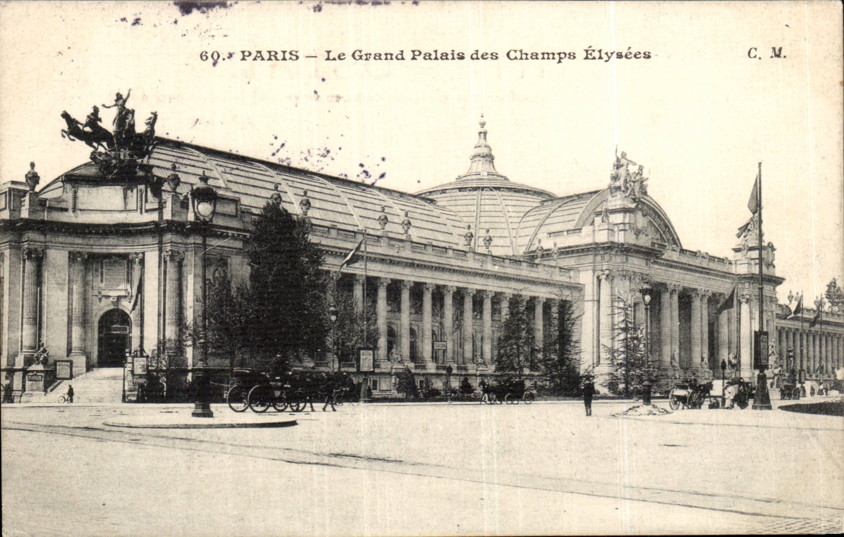 Paris CPA Grand Palais of the Champs Elysees