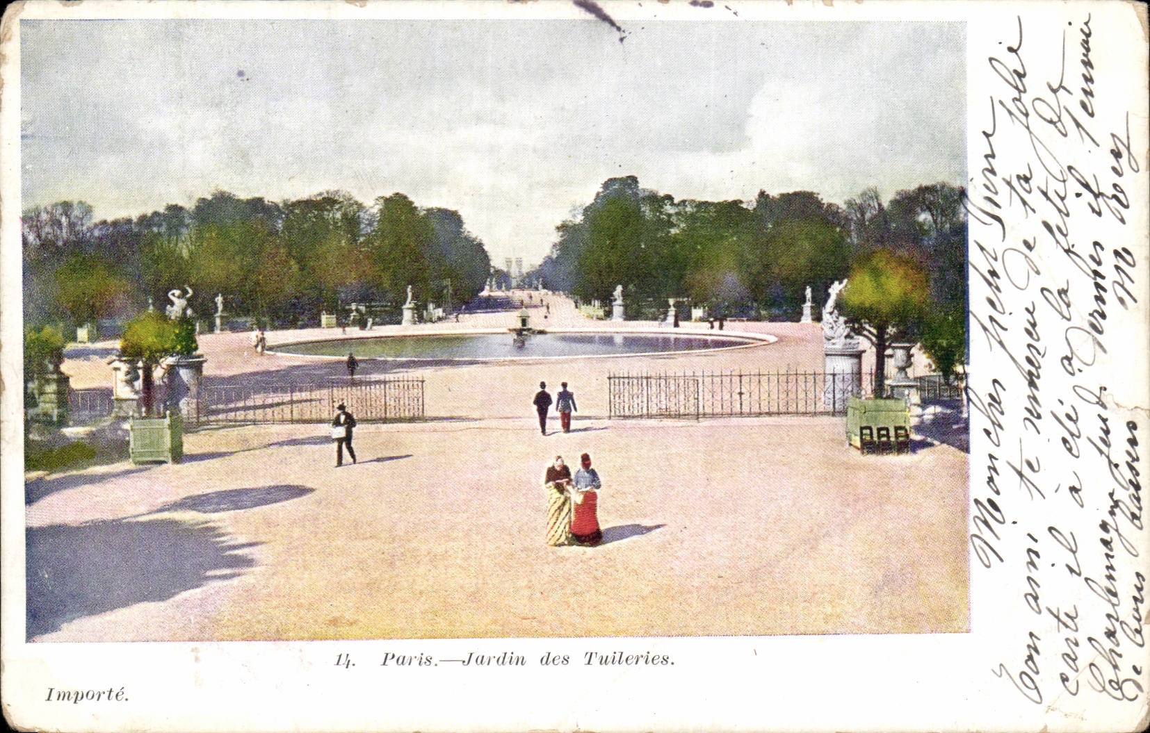 Paris CPA Jardin des Tuileries