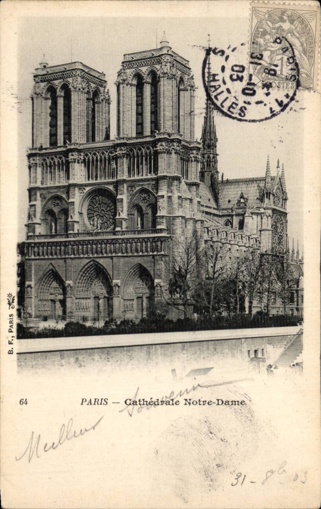 Paris CPA Notre DAme
