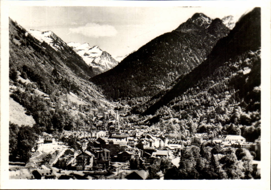 MODERNES KARTE Cauterets Panorama