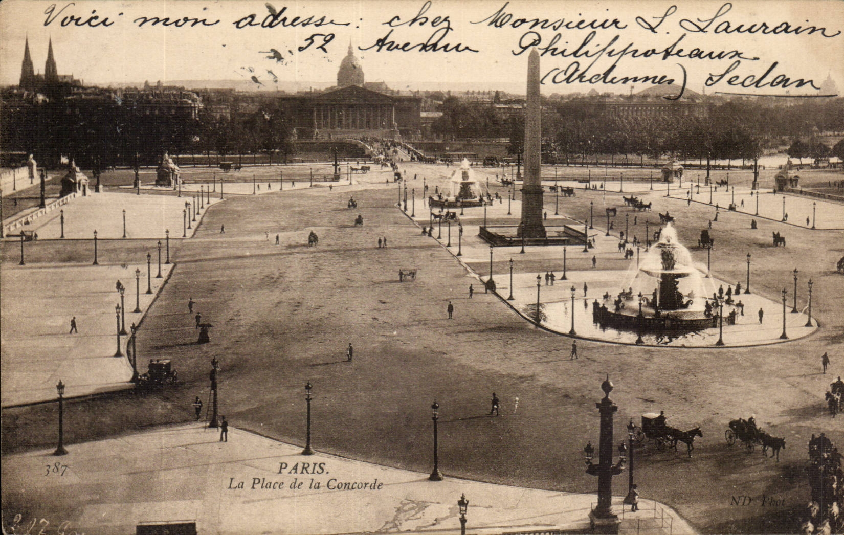 Paris CPA Places Harmony