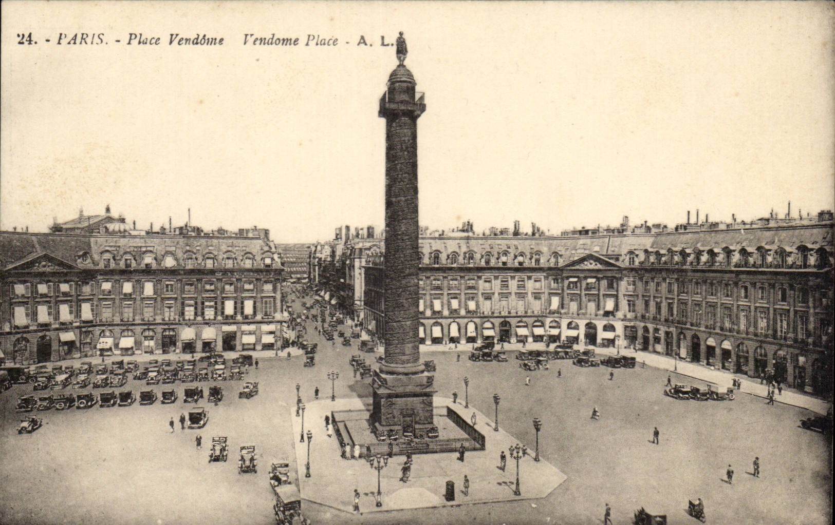 Paris CPA Places Vendome