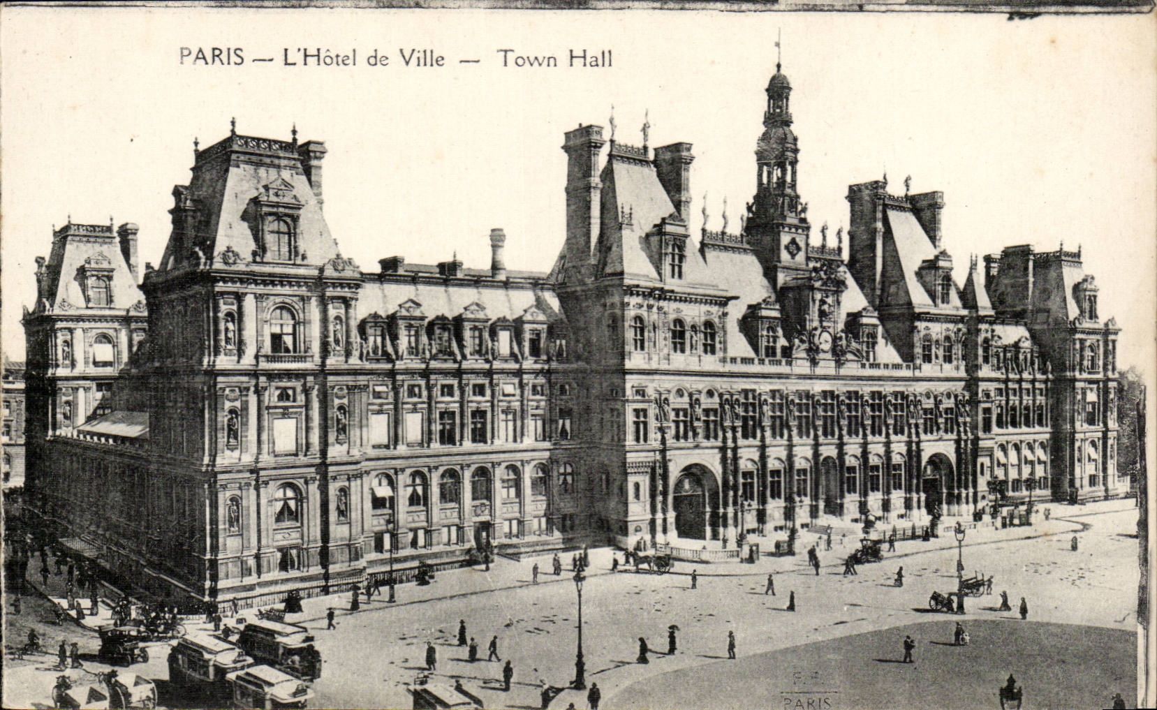 Paris CPA Hotel de ville