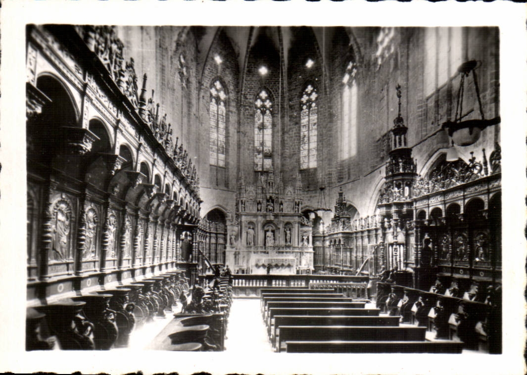 Saint Bertrand de Comminges CPA Heart der Kathedralestalle und der Vorlagenofenbrucke