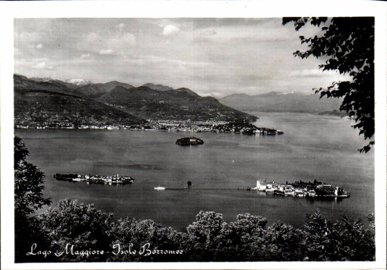 Laggo Maggiore die Borromee Inseln