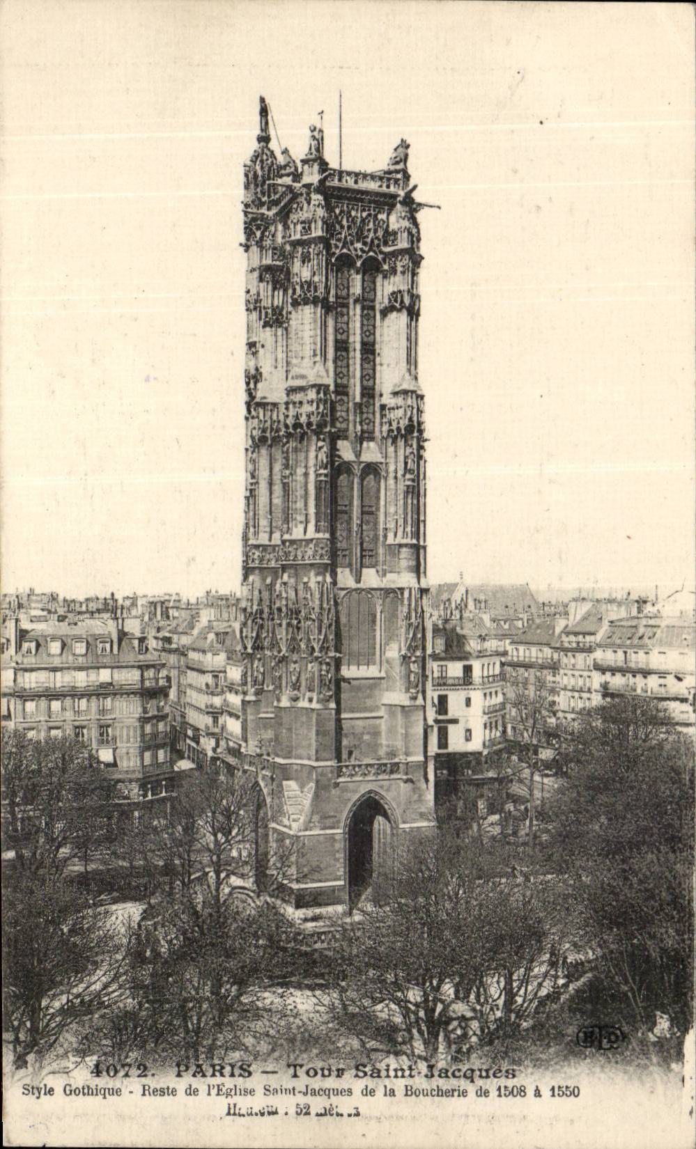 CPA Paris Tour Saint Jacques