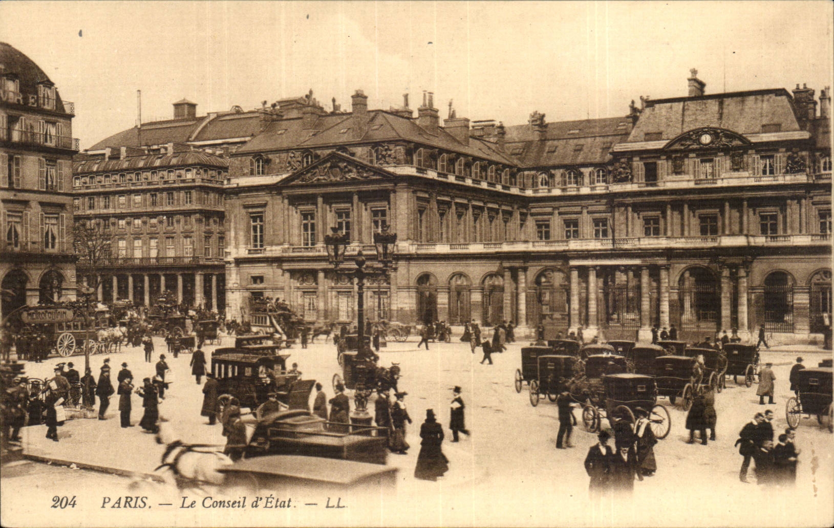 CPA Paris Le conseil d'Etat