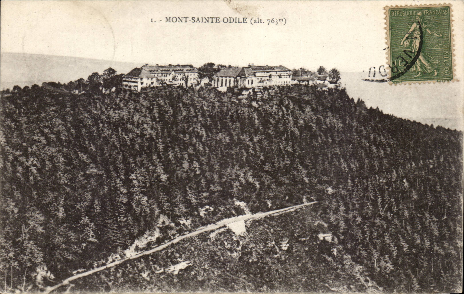 St odilienberg CPA Mount St Odile pagan Wall