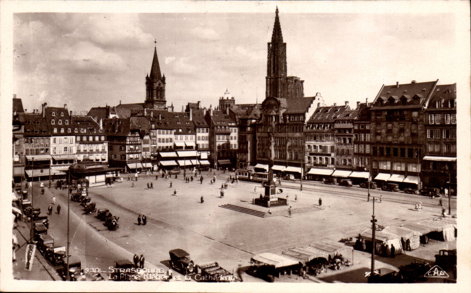 CPA Strasbourg places Kleber