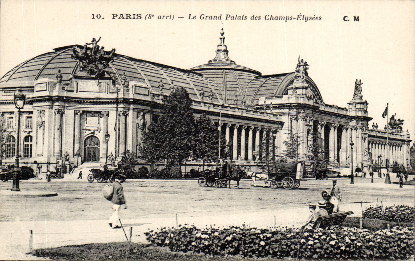 Paris CPA Grand Palais of the Champs Elysees