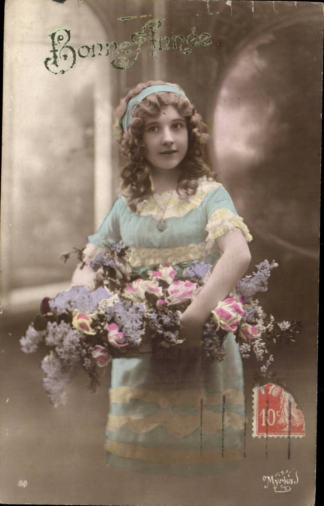 CPA Fantasy Child Happy New Year