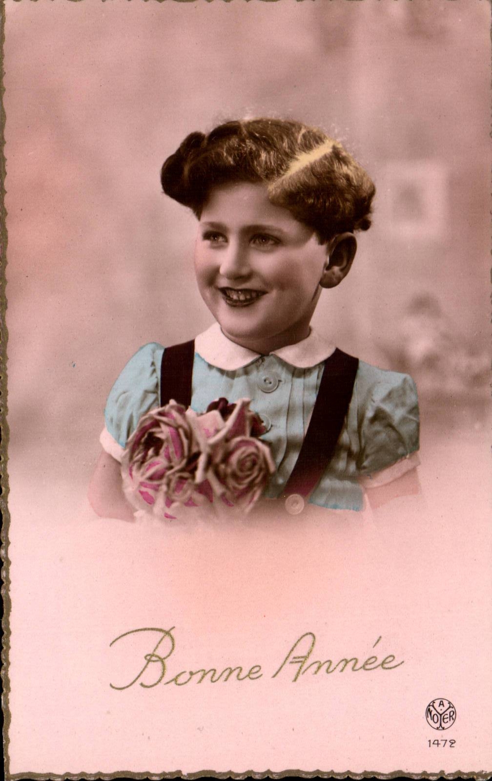 CPA Fantasy Child Boy Happy New Year