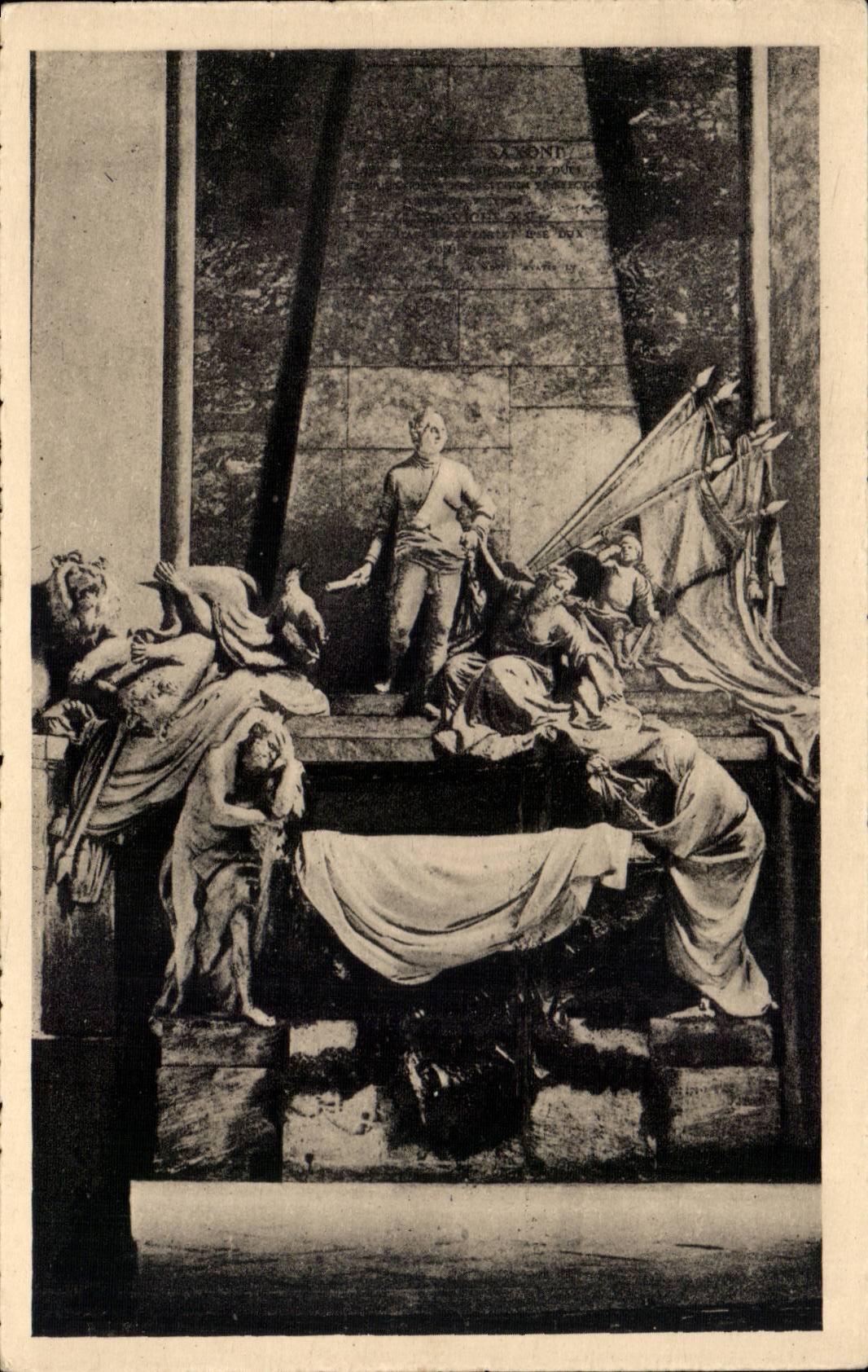 Strasbourg CPA Mausoleum of the Marshal of Saxony to the church Saint Thomas