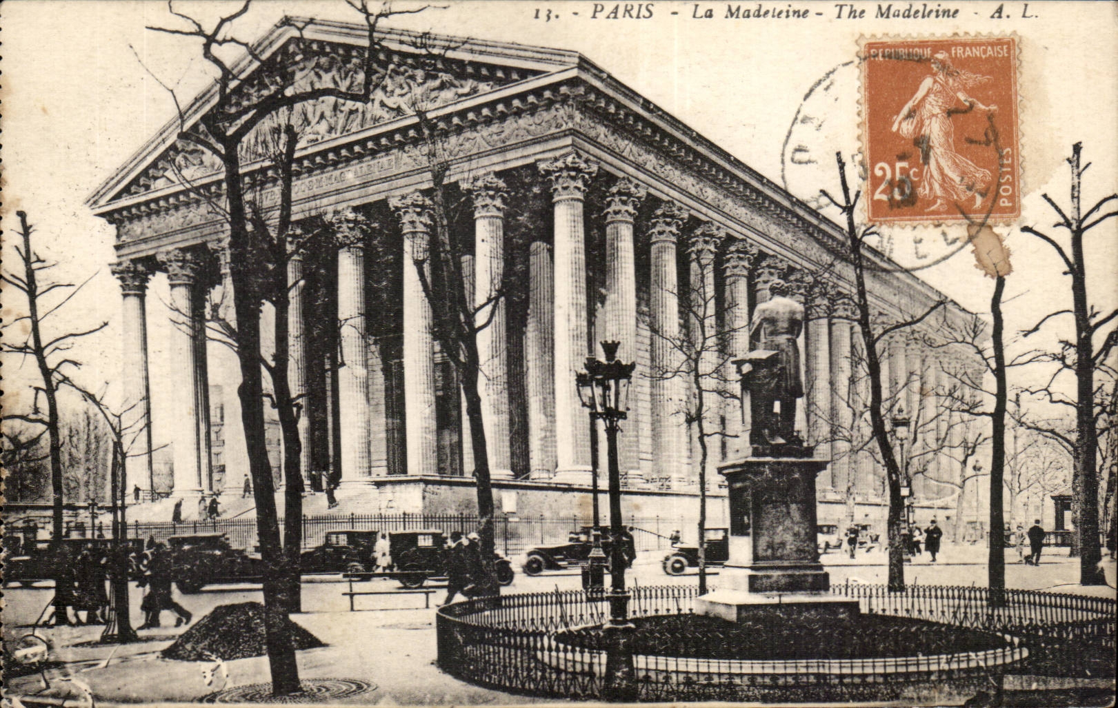 Paris CPA the Madeleine