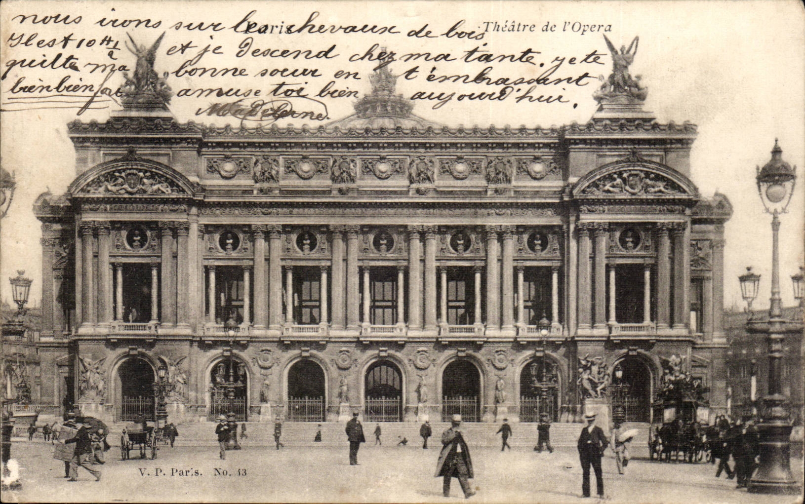 Paris CPA L'opera Theatre