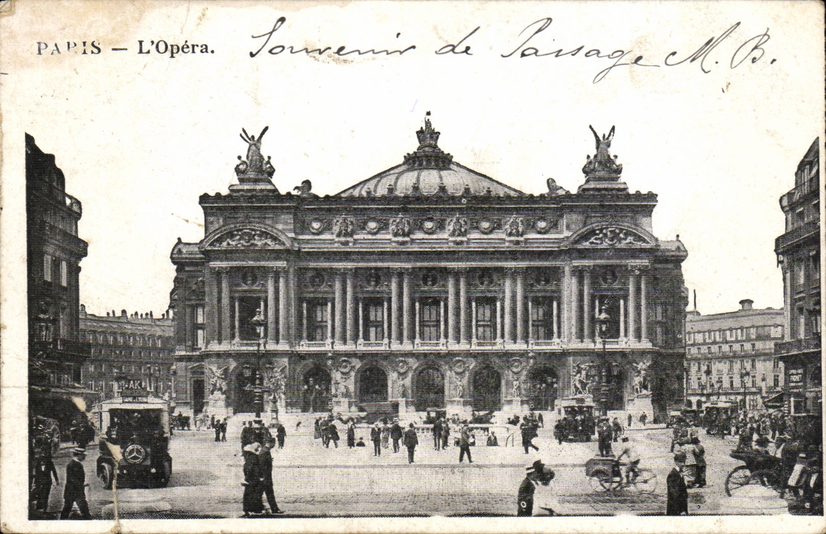 Paris CPA Opera