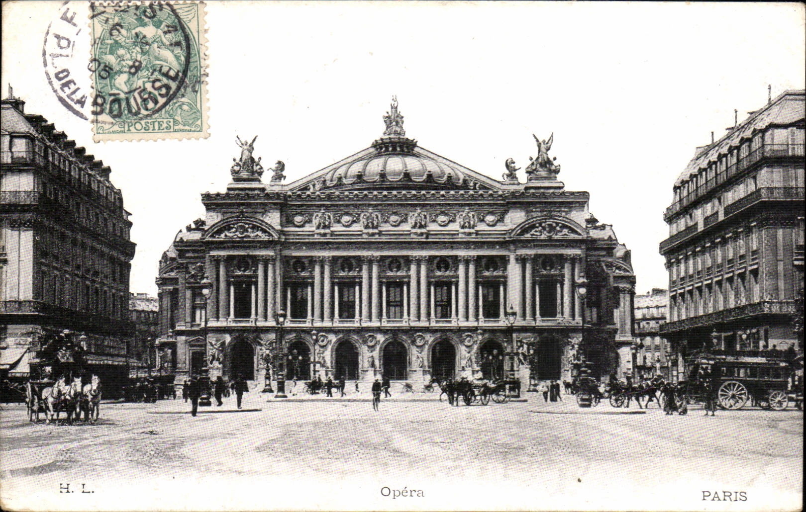 Paris CPA L'opera 